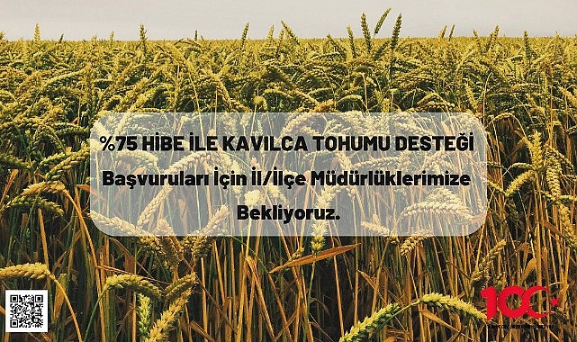 Çiftçiler dikkat! Hibeli tohum desteği başvuruları başladı