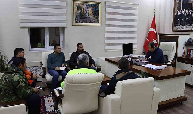 Çıldır'da kış tedbirleri toplantısı
