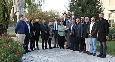 Damal dernekler federasyonu Vekil İncesu’yu TBMM’de ziyaret etti