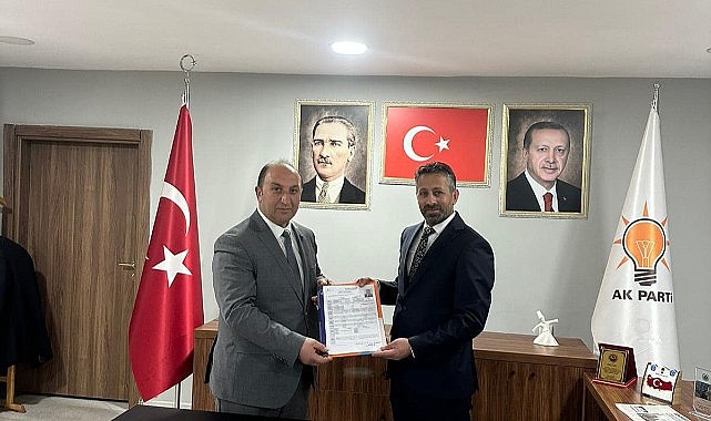 Erdal Kurukaya, Hanak’ta AK Parti’den aday adayı başvurusunda bulundu