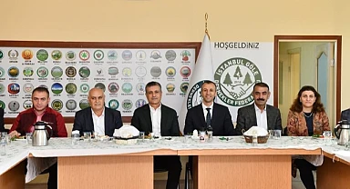 Esenyurt Belediye Başkanı Bozkurt, Göle Dernekler Federasyonunu ziyaret etti