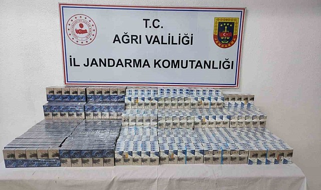 Gümrük kaçağı sigara yakalandı