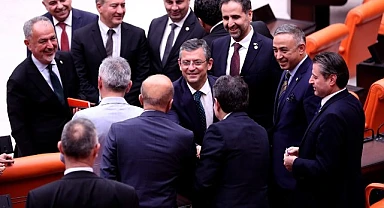 "Hukuksuzluk son bulana kadar Genel Kurul'u terk etmeyeceğiz!"