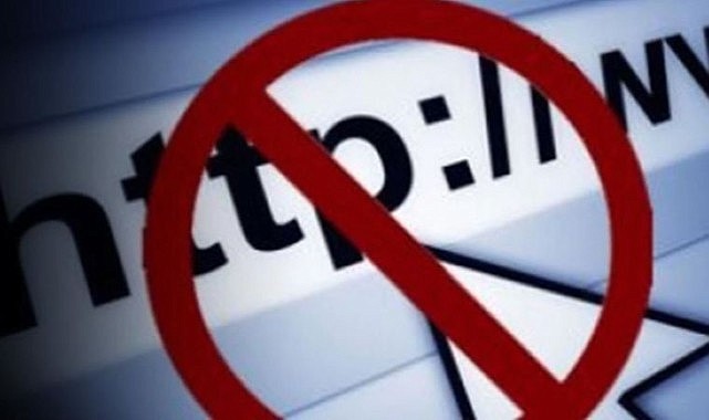 İnternet sitelerine erişim engeli getirildi