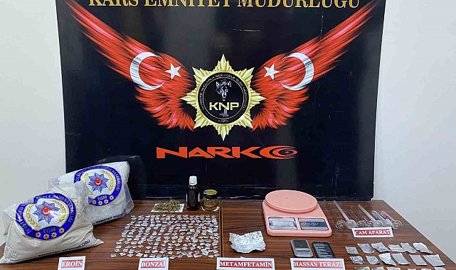 Kars polisi uyuşturucu tacirlerine göz açtırmıyor