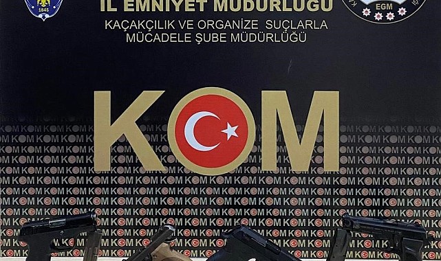 Kars'ta ruhsatsız silah operasyonu