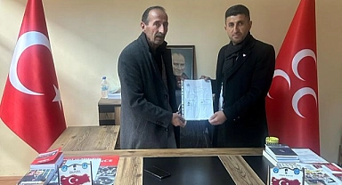 MHP'den İlk başvuru Fariz Taşdemir'den geldi