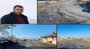 Muhtar Özer'den Vekil Koç'a asfalt teşekkürü