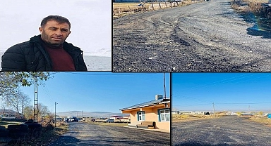 Muhtar Özer'den Vekil Koç'a asfalt teşekkürü