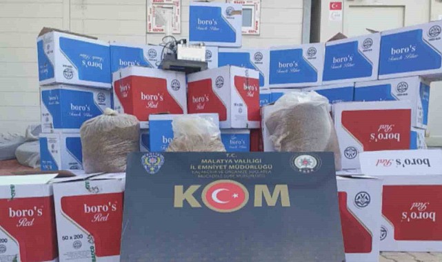 Polis'den kaçak sigara operasyonu