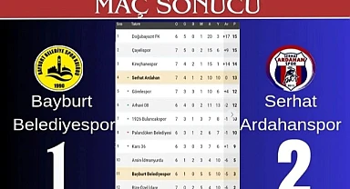 Serhat Ardahanspor, Bayburt’u da devirdi