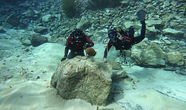 Su altı arama kurtarma ekibi eğitim kampını başarı ile tamamladı