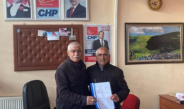 Talip Koç, Hanak’ta CHP’den İl Genel Meclis üyeliği aday adayı başvurusunda bulundu