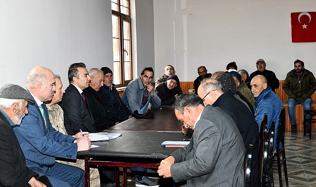 Vali Çiçek, köy ziyaretlerine devam ediyor