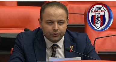 Vekil Koç, Serhat Ardahanspor'u TBMM'de tebrik etti