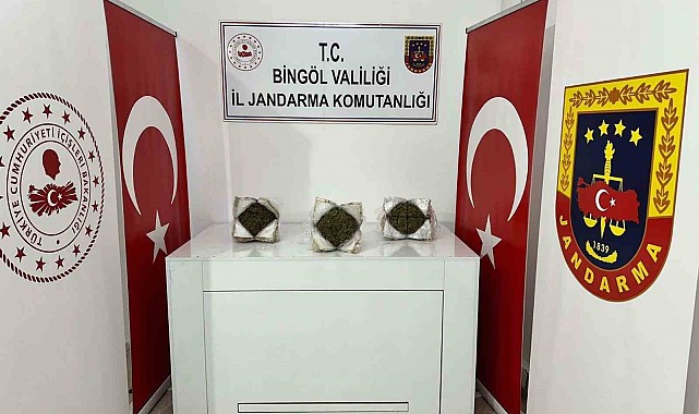 3 kilo esrar ele geçirildi