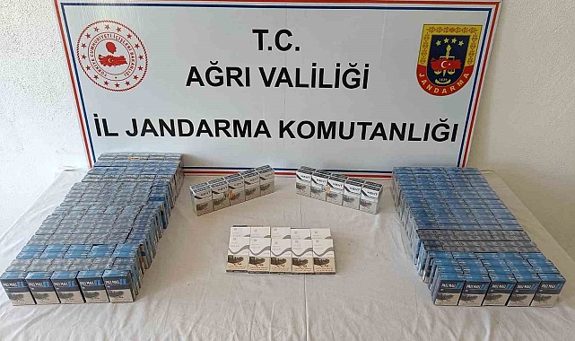 655 paket kaçak sigara ele geçirildi
