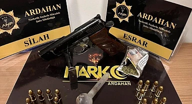 Ardahan’da uyuşturucu operasyonu