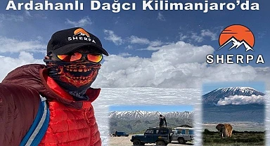 Ardahanlı Dağcı Kilimanjaro'da