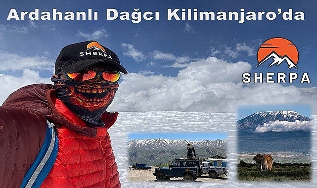 Ardahanlı Dağcı Kilimanjaro'da