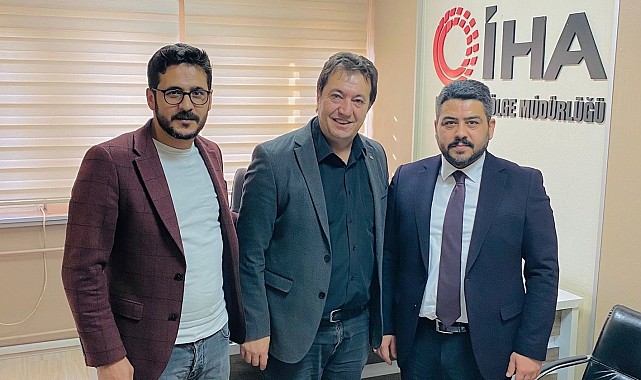 Ardahanlı ve Uslu'dan İHA'ya ziyaret