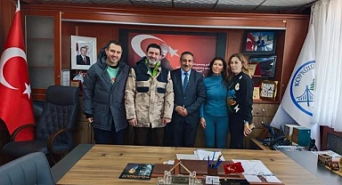 Başkan Akkoç’a teşekküre geldiler
