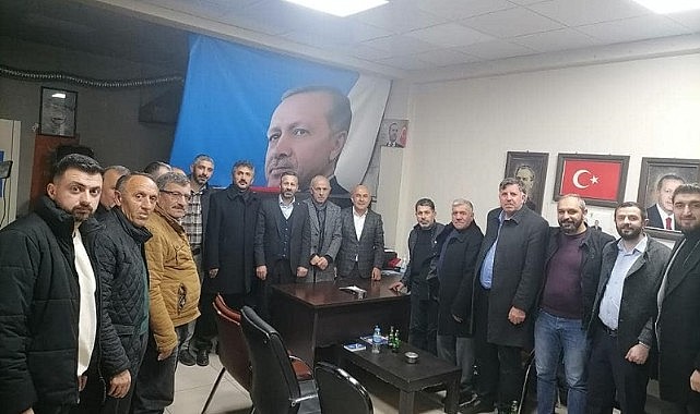 Başkan Ersin Yılmaz, Hanak’ta partililerle bir araya geldi