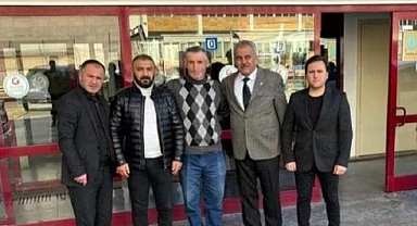 Başkan Turgay Mert, yaralı askerimizi GATA’da ziyaret etti