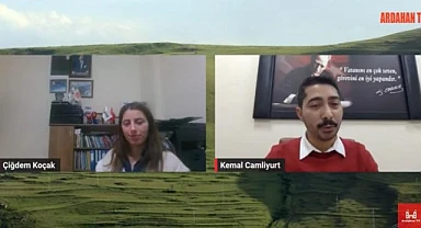 Camlıyurt, Ardahan Tv’nin canlı yayın konuğu oldu