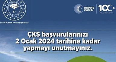 ÇKS için son başvuru tarihi yaklaşıyor