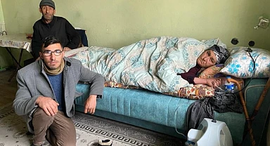 Engelli aile zor günler yaşıyor