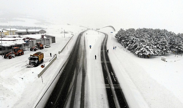 Erzincan'ın yüksek kesimlerinde kar yağışı etkisini artırdı