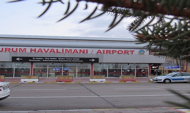 Erzurum Havalimanı'nda bir ayda 86 bin 865 yolcuya hizmet verildi