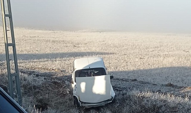 Gizli buzlanma kazaya neden oldu, 1 kişi yaralandı