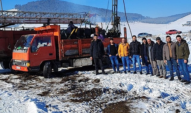 Göle Küçük Sanayi Sitesi için zemin etüt çalışması yapıldı