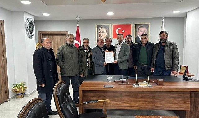 Hanak Avcılar mahalle muhtarı Çoban, İl Genel meclis aday adayı oldu