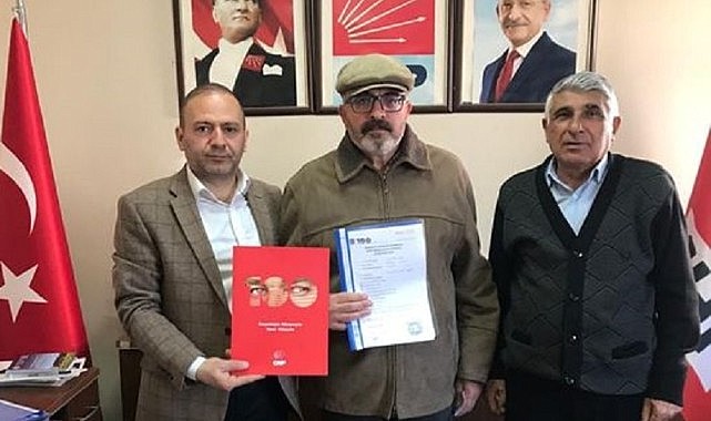 İbrahim Uygur, CHP'den İl Genel Meclis üyesi aday adayı oldu