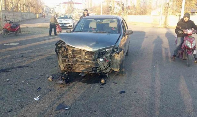 Iğdır'da trafik kazası: 1 yaralı