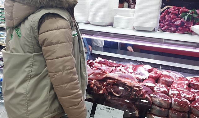 Kars'ta kasaplar denetlendi