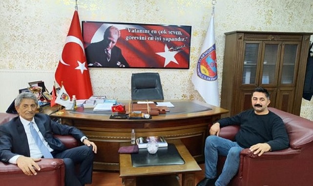 Kenan Yılmaz, Şoförler Odasını ziyaret etti