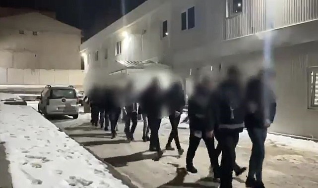 Kopya operasyon: 17 gözaltı