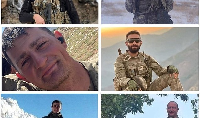 Pençe-Kilit Harekatı bölgesinde 6 askerimiz şehit oldu