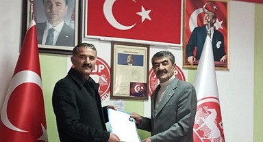 Polat, başvurusunu DP Genel Merkezine yaptı