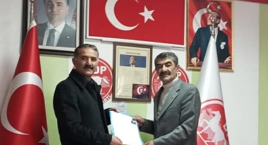Polat, başvurusunu DP Genel Merkezine yaptı