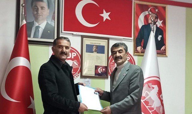 Polat, başvurusunu DP Genel Merkezine yaptı