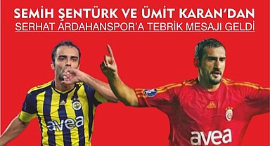 Türk futbolunun yıldızlarından Serhat Ardahanspor’a övgü dolu sözler