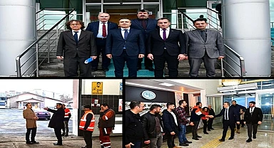 Vali Çiçek, kurumları ziyaret etti