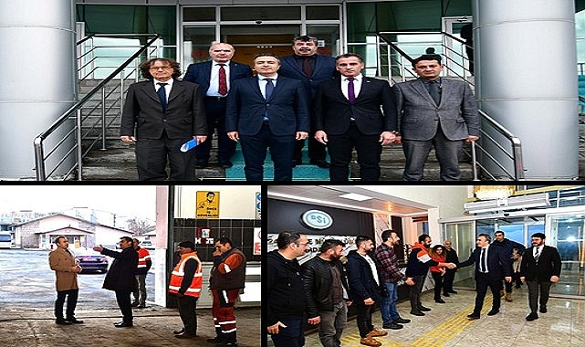 Vali Çiçek, kurumları ziyaret etti