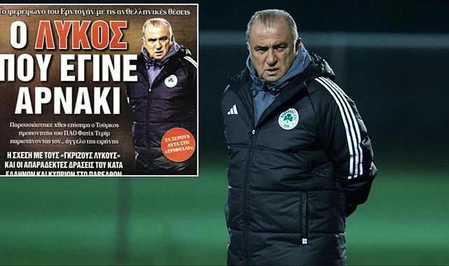 Yunan basınında Fatih Terim için skandal manşet: Kuzu postunda kurt