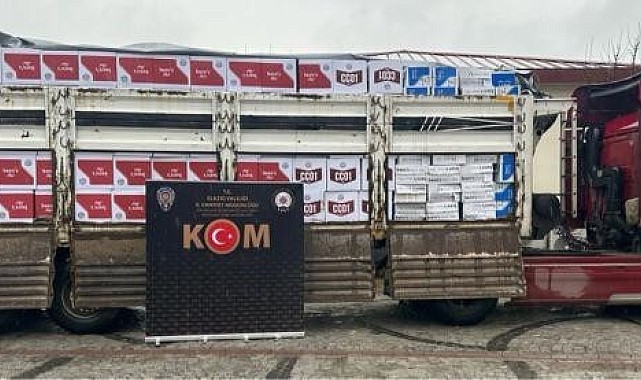 6,5 milyon bandrolsüz makaron ve 438 kilo tütün ele geçirildi